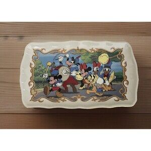 Lenox Disney Animated Classics Fine Porcelain Candy Tray w/COA